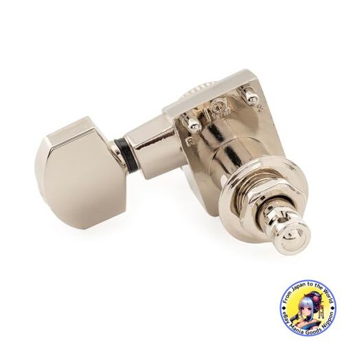 Musiclily Pro 6 String 2 Pin Locking Tuners 18:1 Ratio Fender Strat Tele Nickel