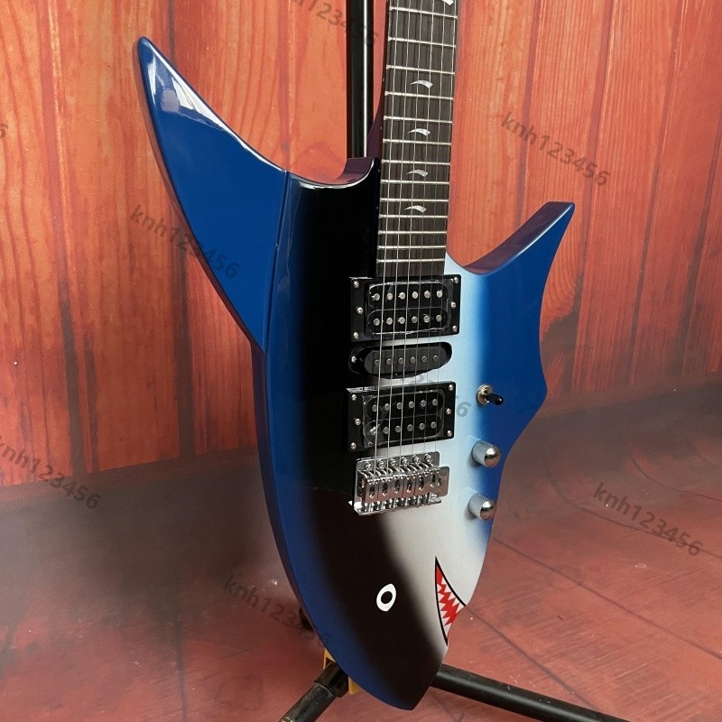 Shark Electric Guitar Solid Body C Shape Neck US Local Shipping High Quality