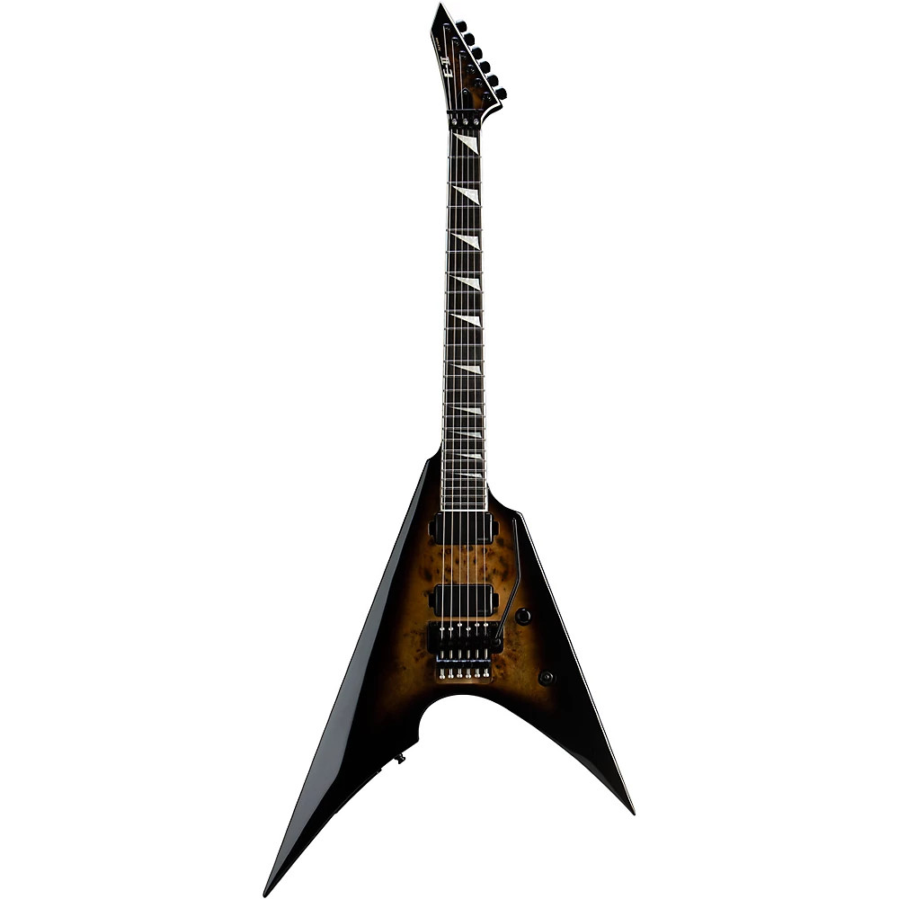 ESP E-II Arrow Electric Guitar Nebula Black Burst