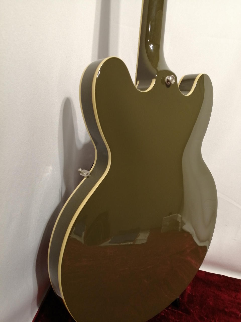 Epiphone Es-335 Ig/Olive Drab Green Electric Guitar Safe delivery from Japan