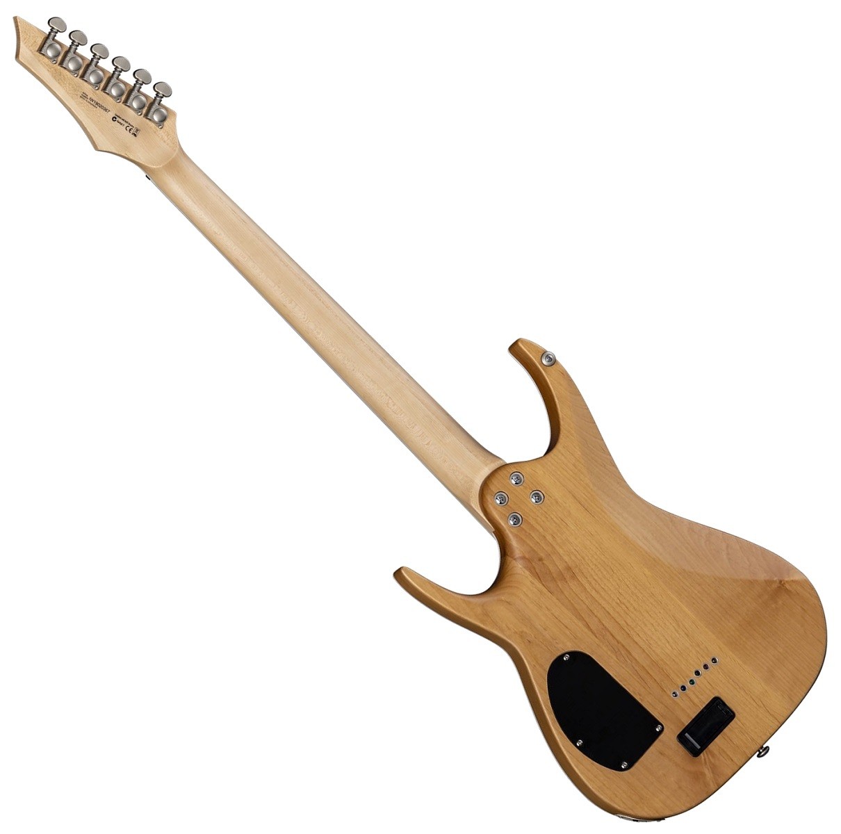 Dean Exile Select Burled Poplar Top Guitar in Satin Turquoise Burst