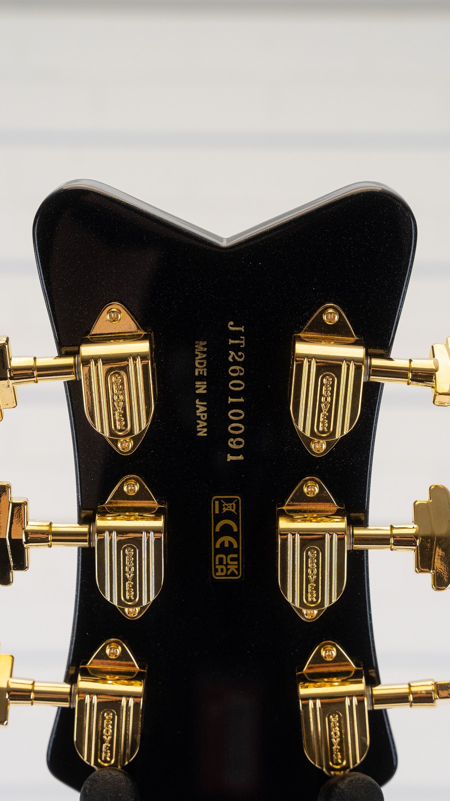 Gretsch G6136TG-58 1958 Custom Falcon LE SH Electric Guitar Ebony, Emerald Night