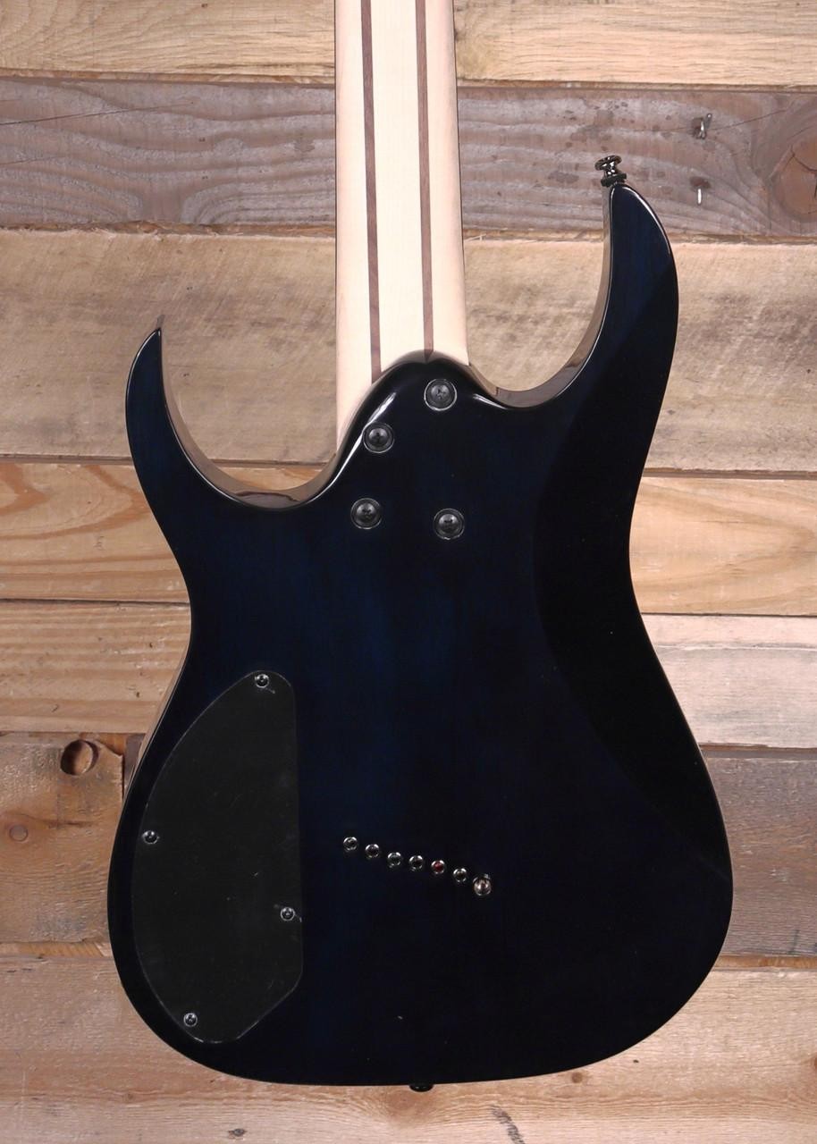 Ibanez RGMS7PB 7-String Multi-Scale Electric Guitar Cosmic Blue Starburst