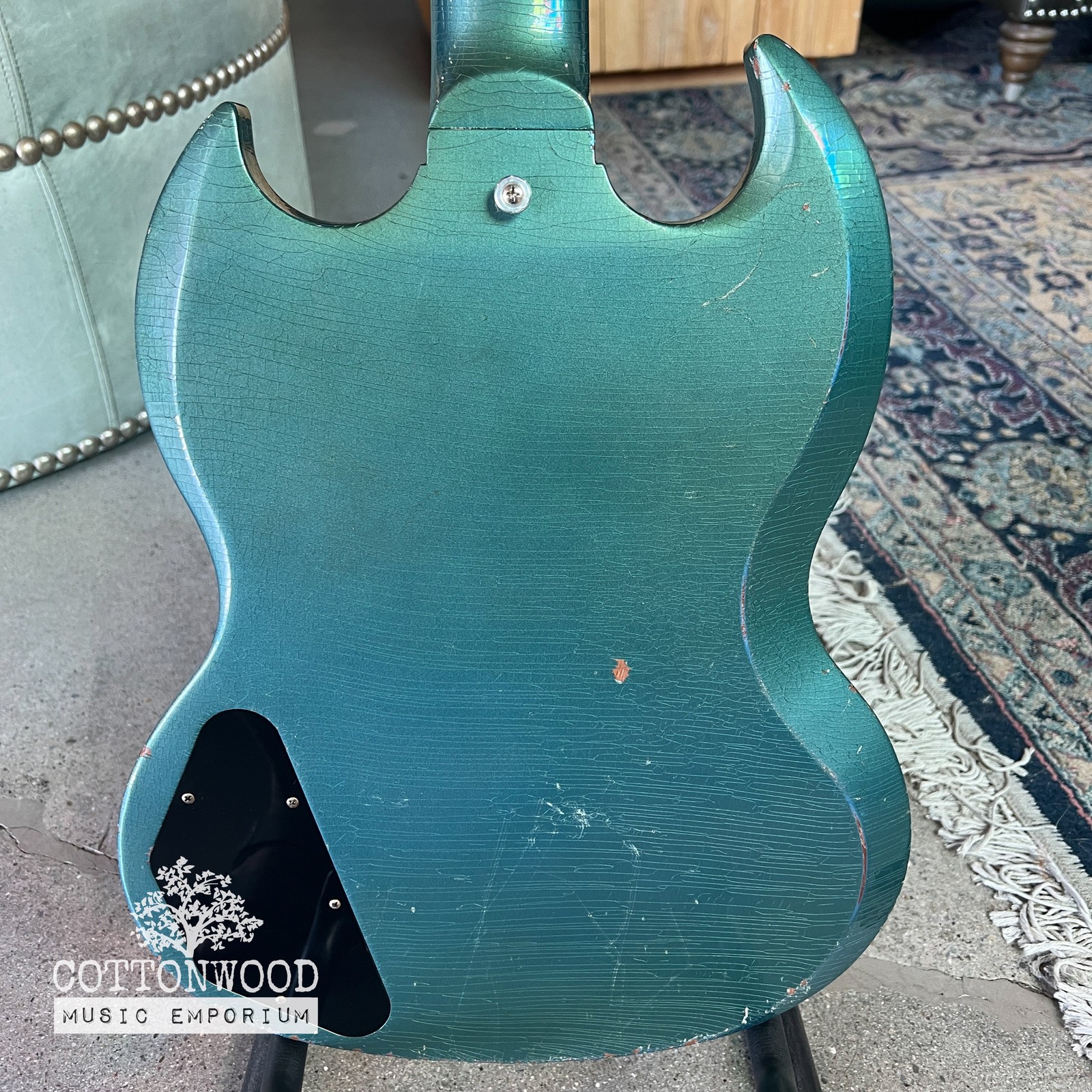 Gibson Custom Murphy Lab 1963 SG Special Reissue – Light Aged Antique Pelham…