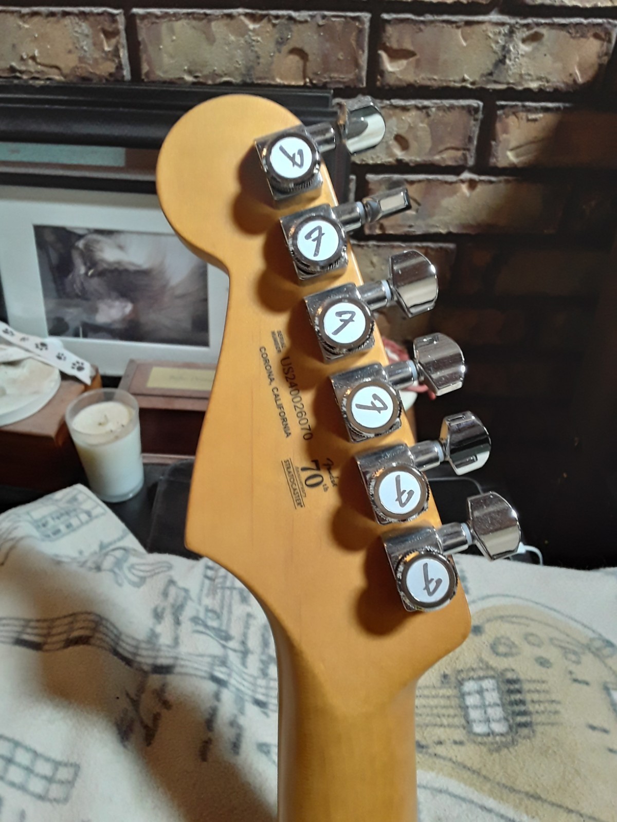 Mint 2024 Fender Fender 70th Anniversary American Ultra II Strat Solar Flare