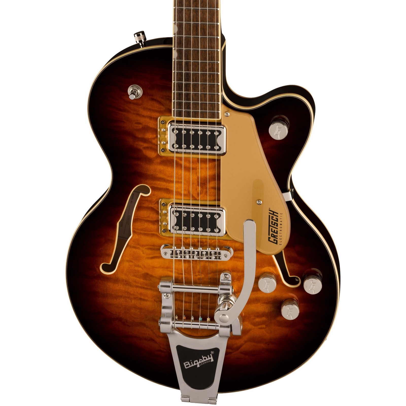 Gretsch G5655T-QM Electromatic Center Block Jr. Electric Guitar in Sweet Tea