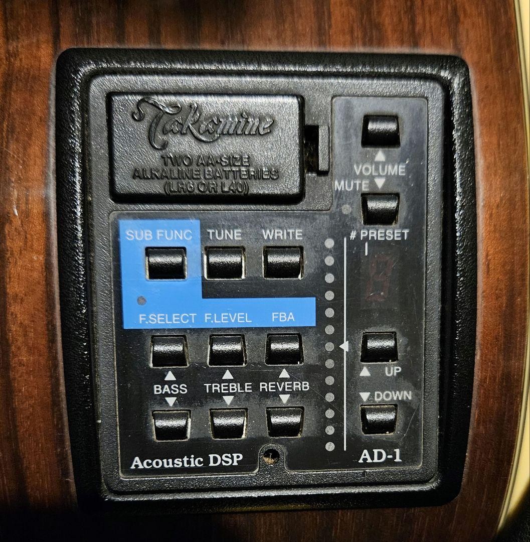 [Out of print/rare] Takamine electric acoustic DSP015TBS