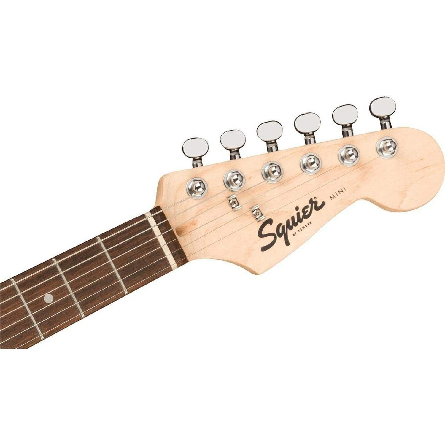 Squier Mini Stratocaster Electric Guitar, Dakota Red, Laurel Fingerboard