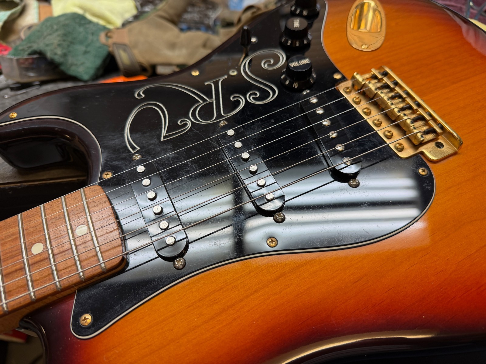 1992 Fender Stevie Ray Vaughan Stratocaster SRV 1st Year w/ VIDEO