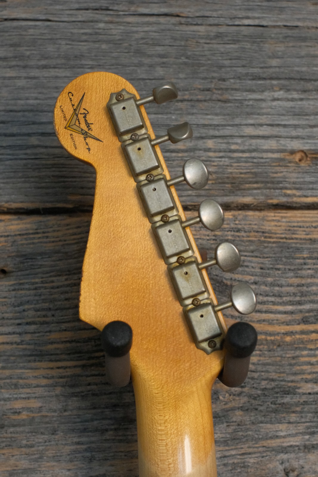 Used Fender Custom Shop 1963 Stratocaster Heavy Relic – Sherwood Metallic w/OHSC