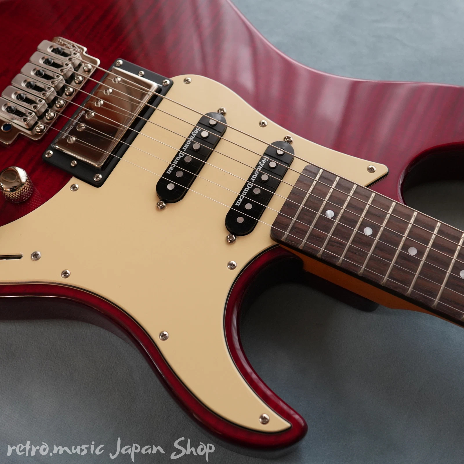 YAMAHA Pacifica 612VII FMX Fire Red FRD Electric Guitar Seymour Duncan