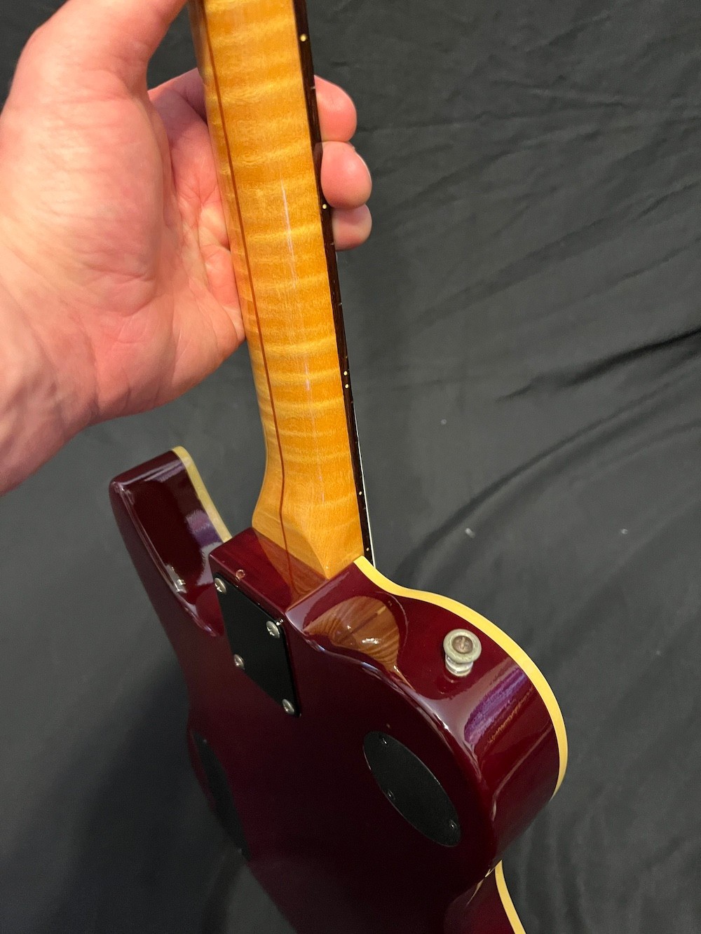 1994 Guild Crossroads CR01 Acoustic/Electric Guitar Red Flame Top #1 of 97 Made