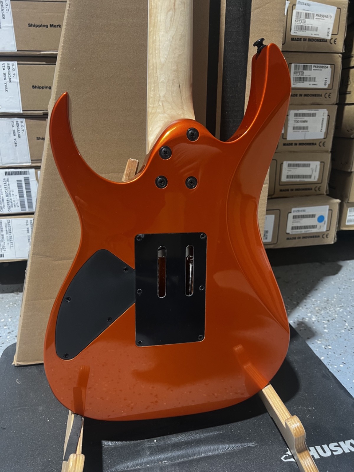 Ibanez Standard RG460DX Electric Guitar – Roadster Orange Metallic