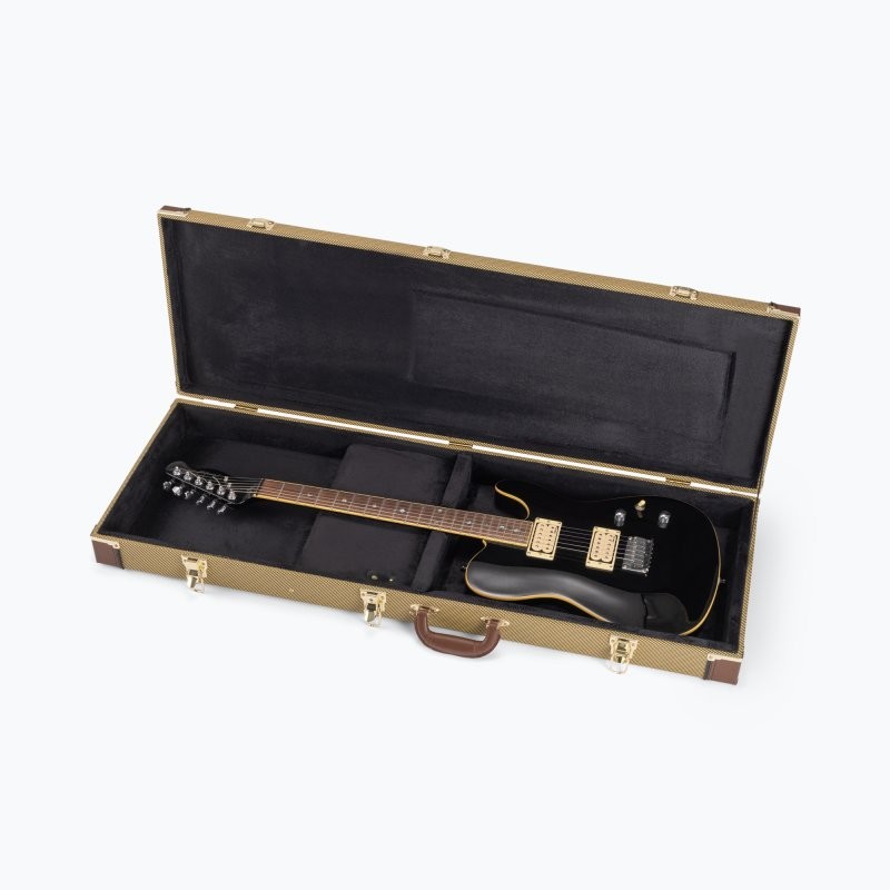 On-Stage GCE6000T Electric Guitar Hard Case, Tweed