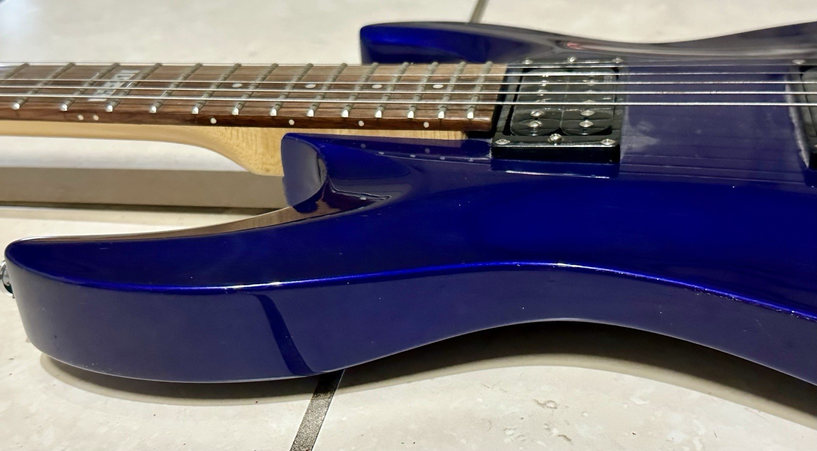 ESP LTD H-51 Electric Guitar, ESP Humbuckers, Locking Tuners, Mild Scratches