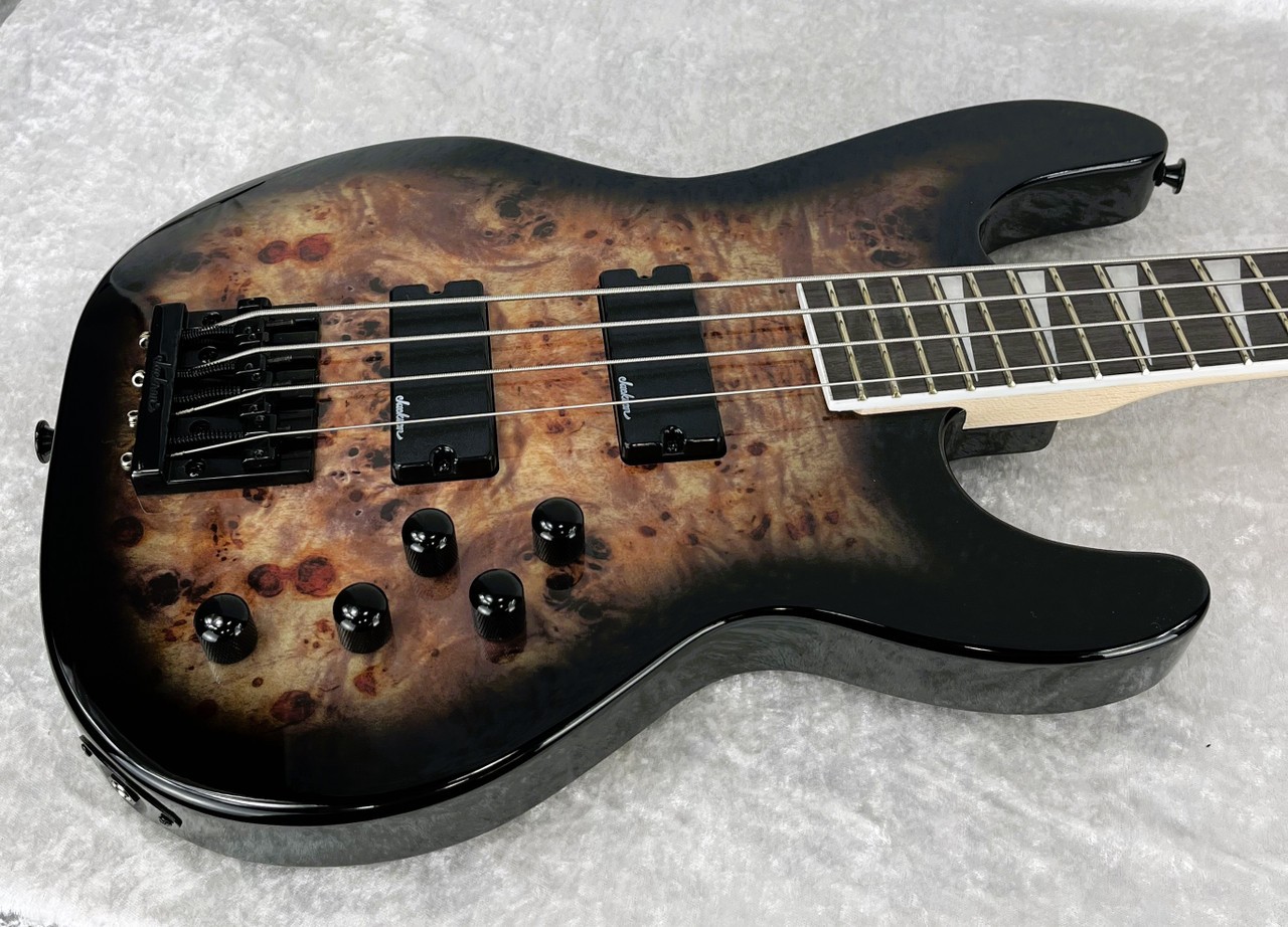IN-STOCK! Jackson JS Series JS3P Concert Bass in Trans Black burst