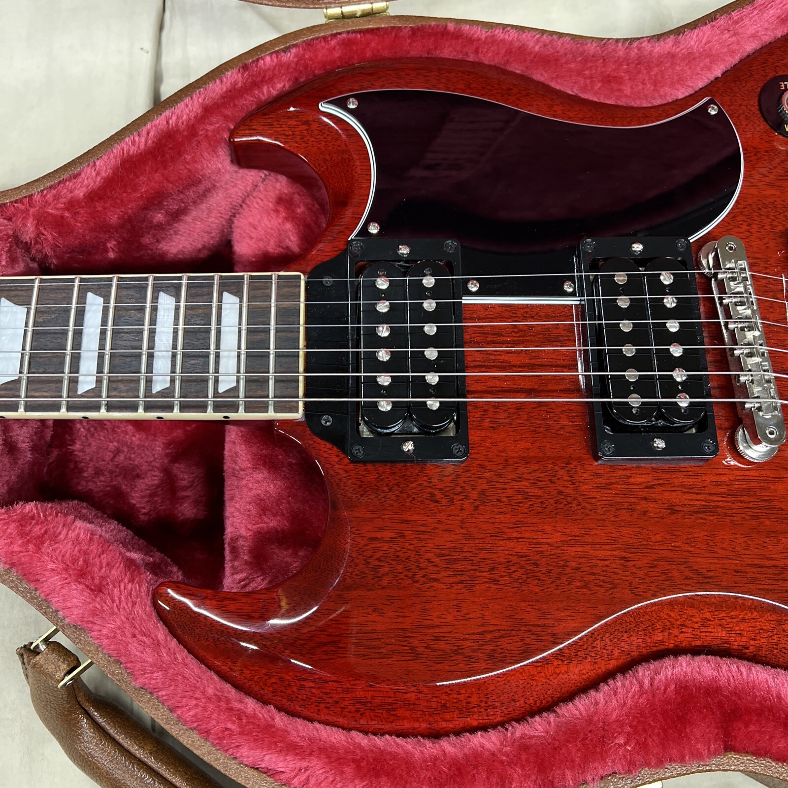 2020 Gibson SG Standard 61 Vintage Cherry Electric Guitar made In Nashville Demo