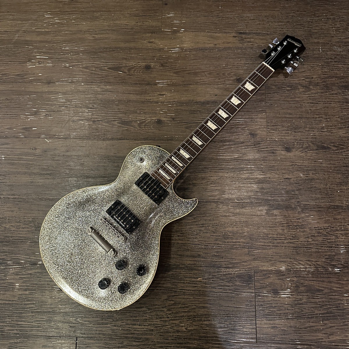 Ornetts Gm-5R Black Laminate Mod Electric Guitar Asahi Woodworking -R046