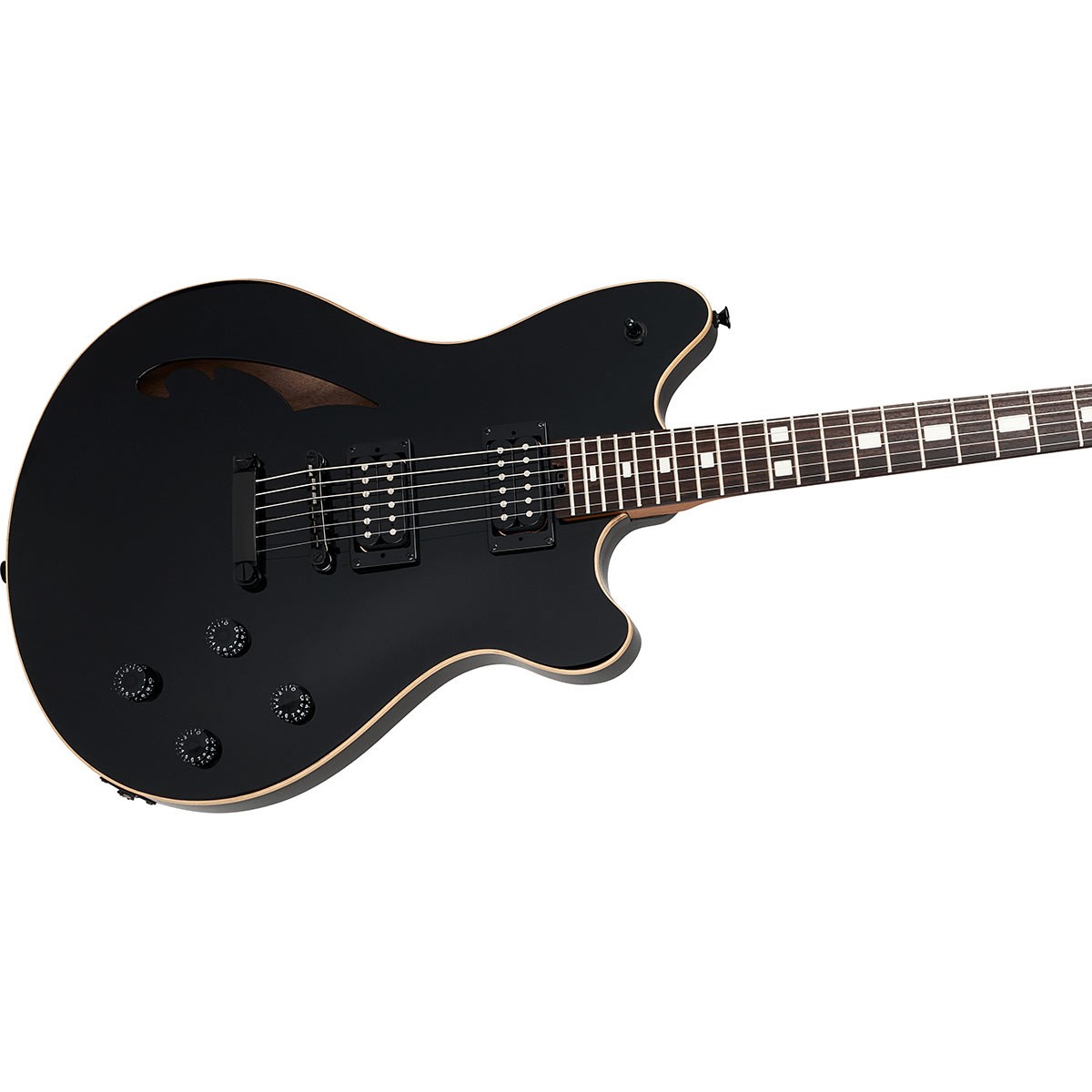 EVH SA 126 Standard Electric Guitar, Piano Black