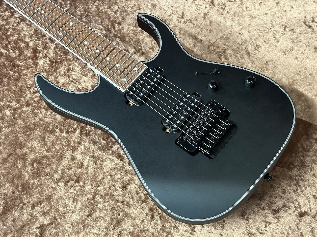 IBANEZ RG Standard/RG7420EX-BKF(Black Flat) 7-string Electric Guitar w/Gig bag