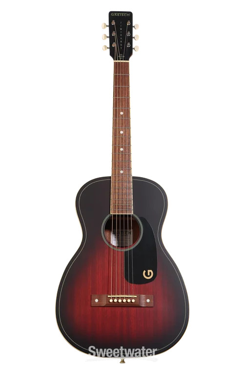 Gretsch Jim Dandy Parlor Acoustic Guitar – Deep Cherry Burst