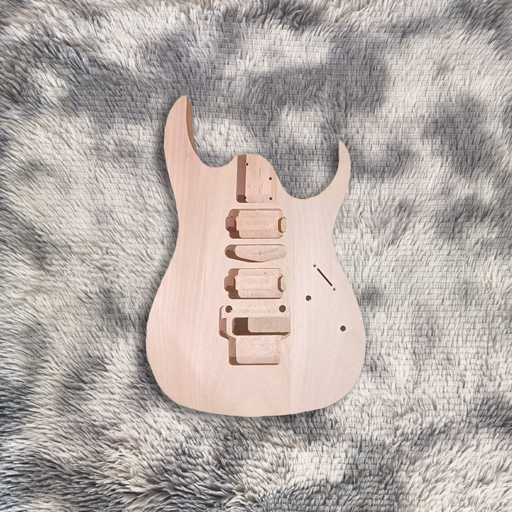 6 String DIY Electric Guitar Kit Mahogany Body Rosewood Fretboard