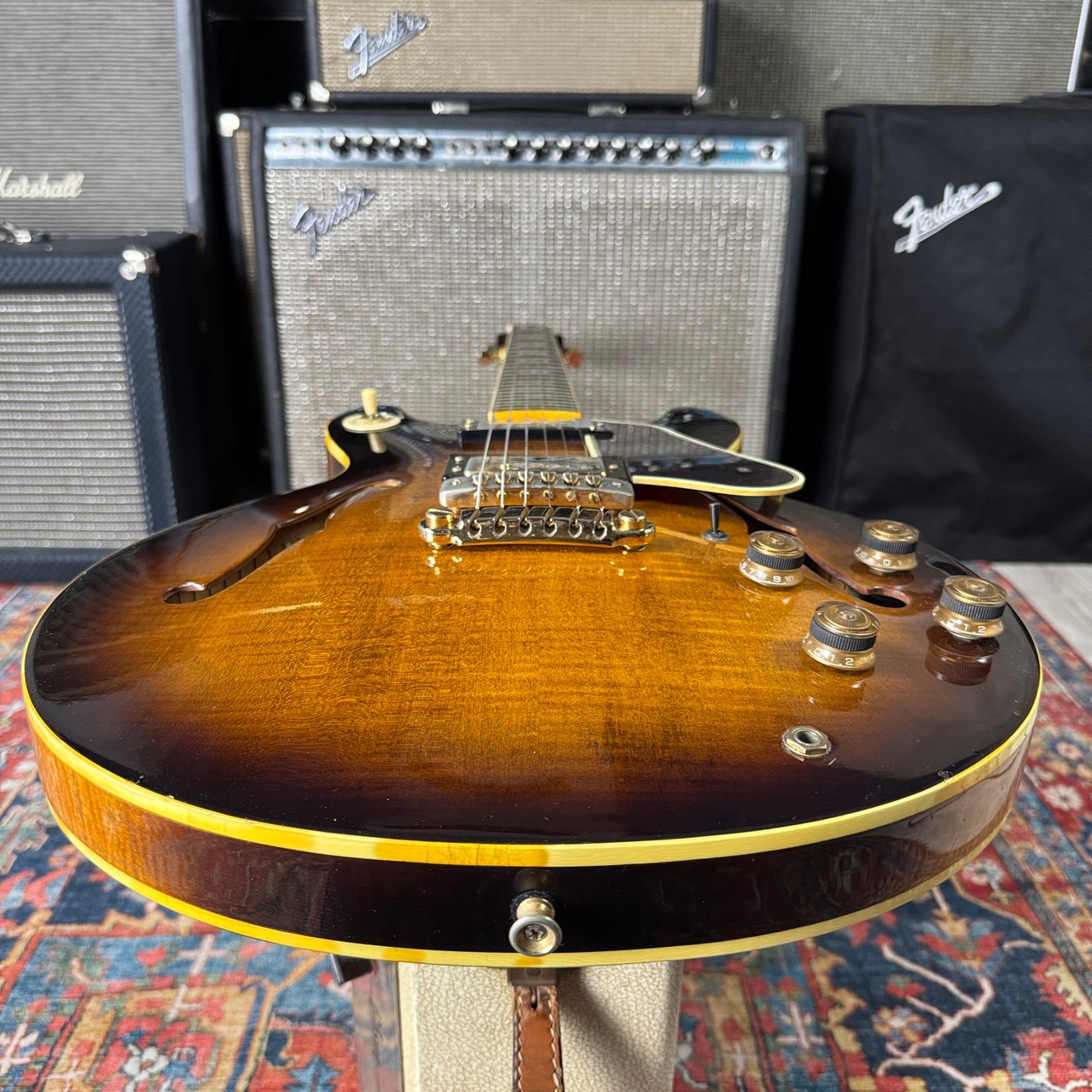 Greco SV800S Super View Semi Hollowbody ES339 Style Maxon PU2 Fujigen 1979