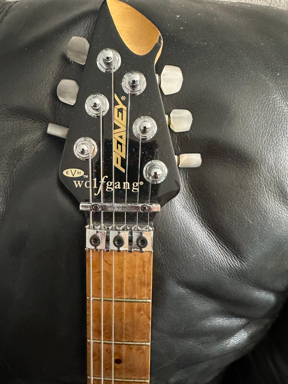 Peavey Wolfgang Eddie Van Halen Signature Floyd 1997 Goldtop and case!