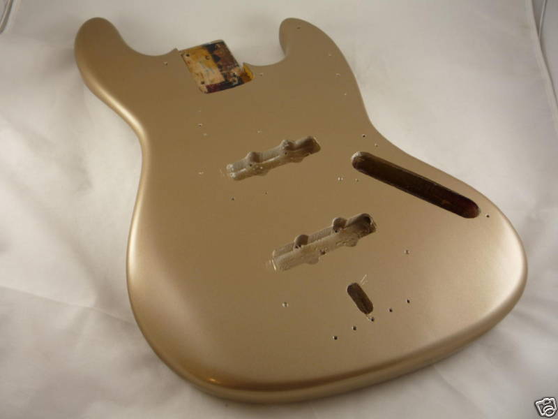 MJT Official Custom Order Vintage Aged Nitro Finish Guitar Bass Body Mark Jenny