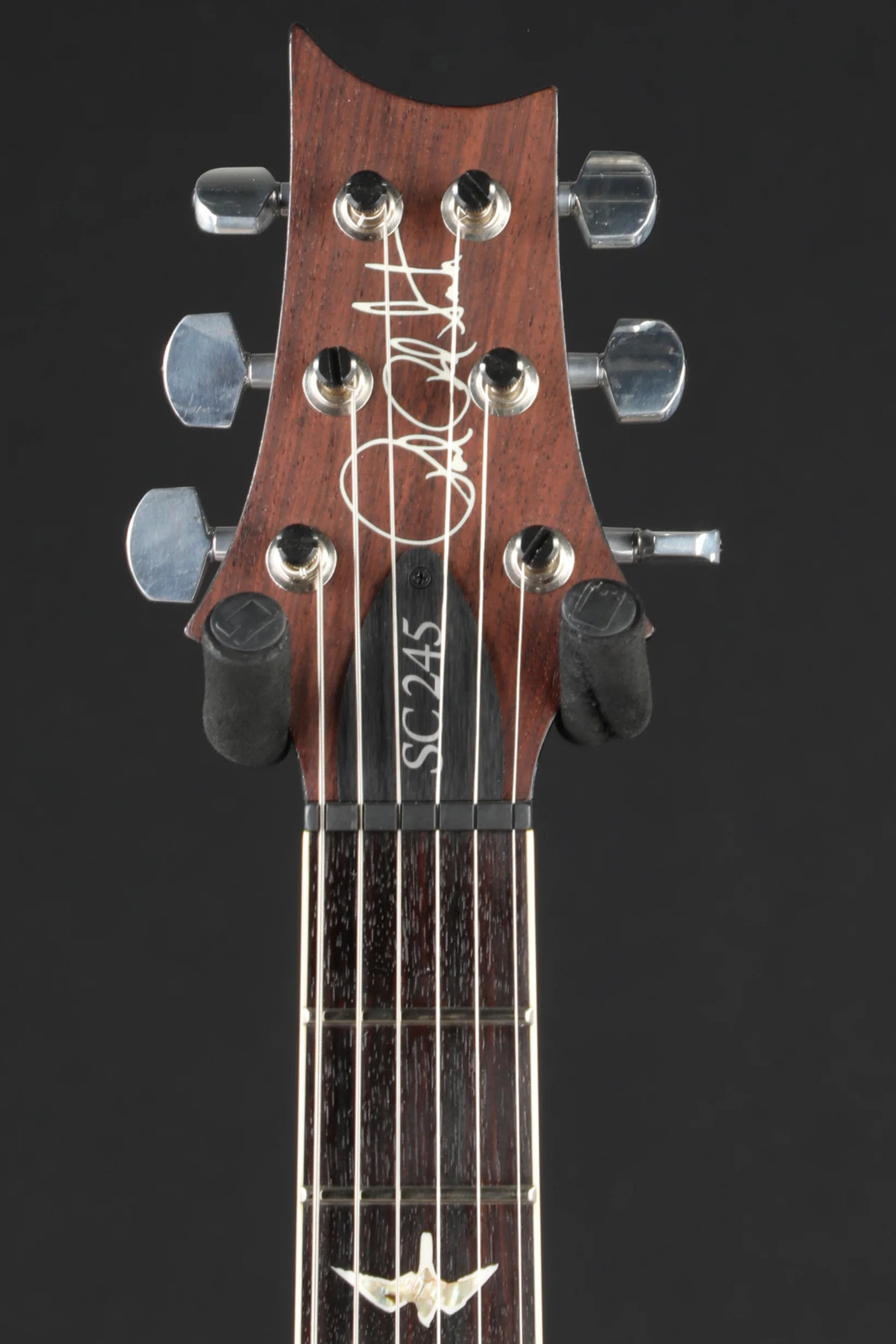 PRS Plek’d PRS Custom 24 10-Top Electric Solidbody Guitar, Charcoal Gray