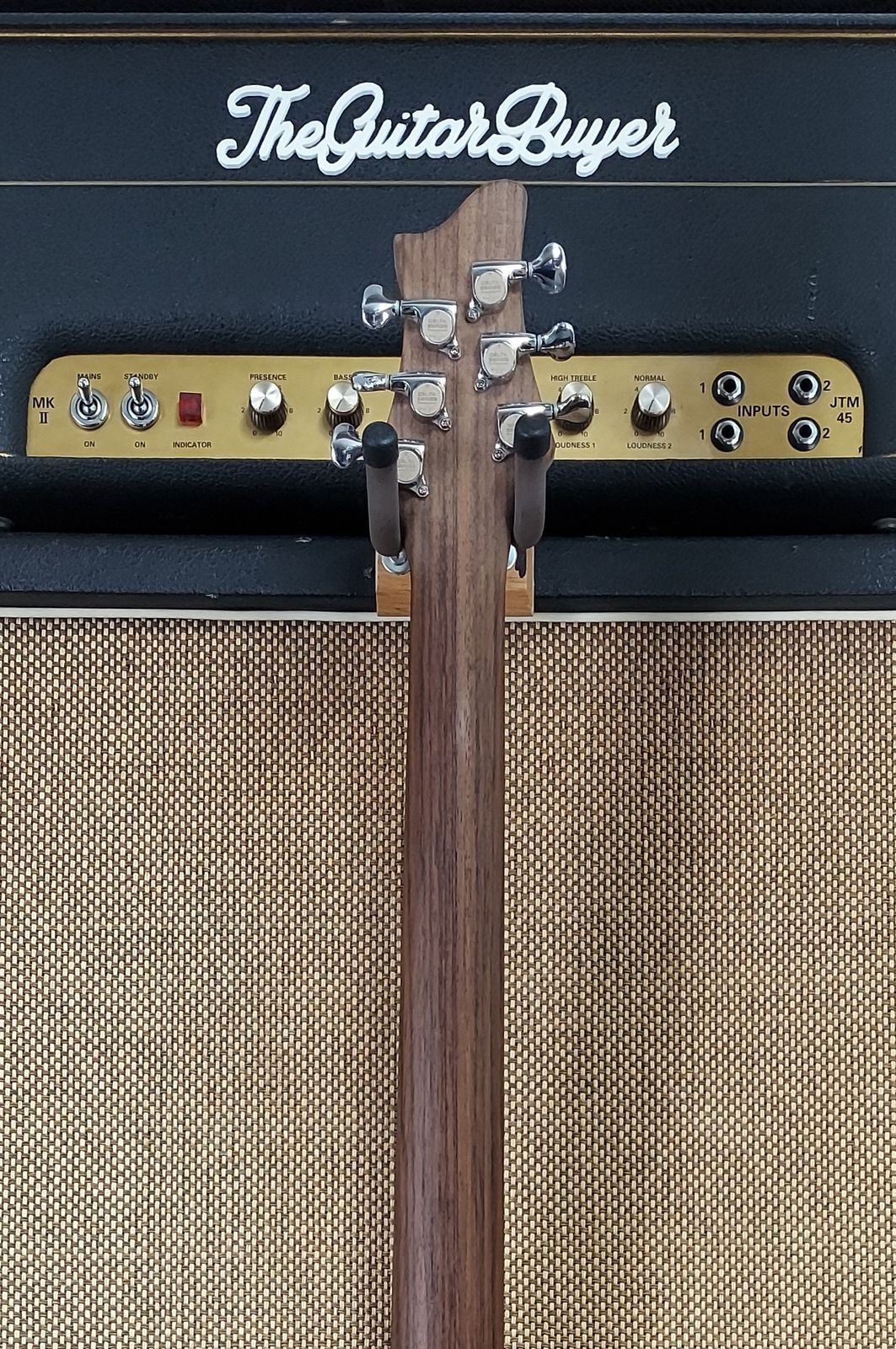 2012 Guilford Crown Custom Solid Rosewood Neck No Fret Wear (149)