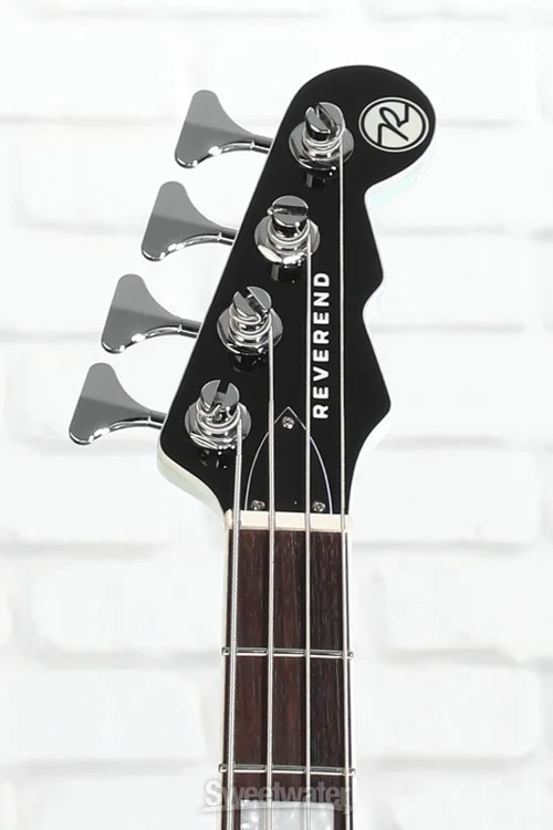 Reverend Sentinel Electric Bass Guitar – Iconic Blue
