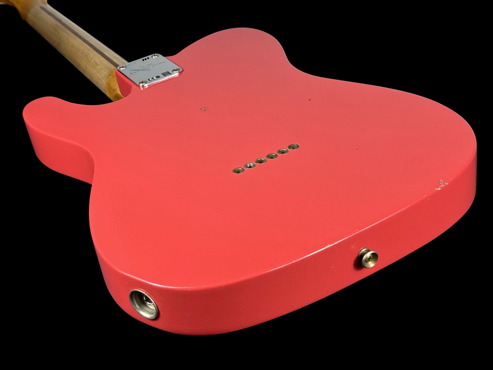 2024 FENDER TELECASTER ‘55 CUSTOM SHOP 1955 TELE JOURNEYMAN RELIC ~ FIESTA RED