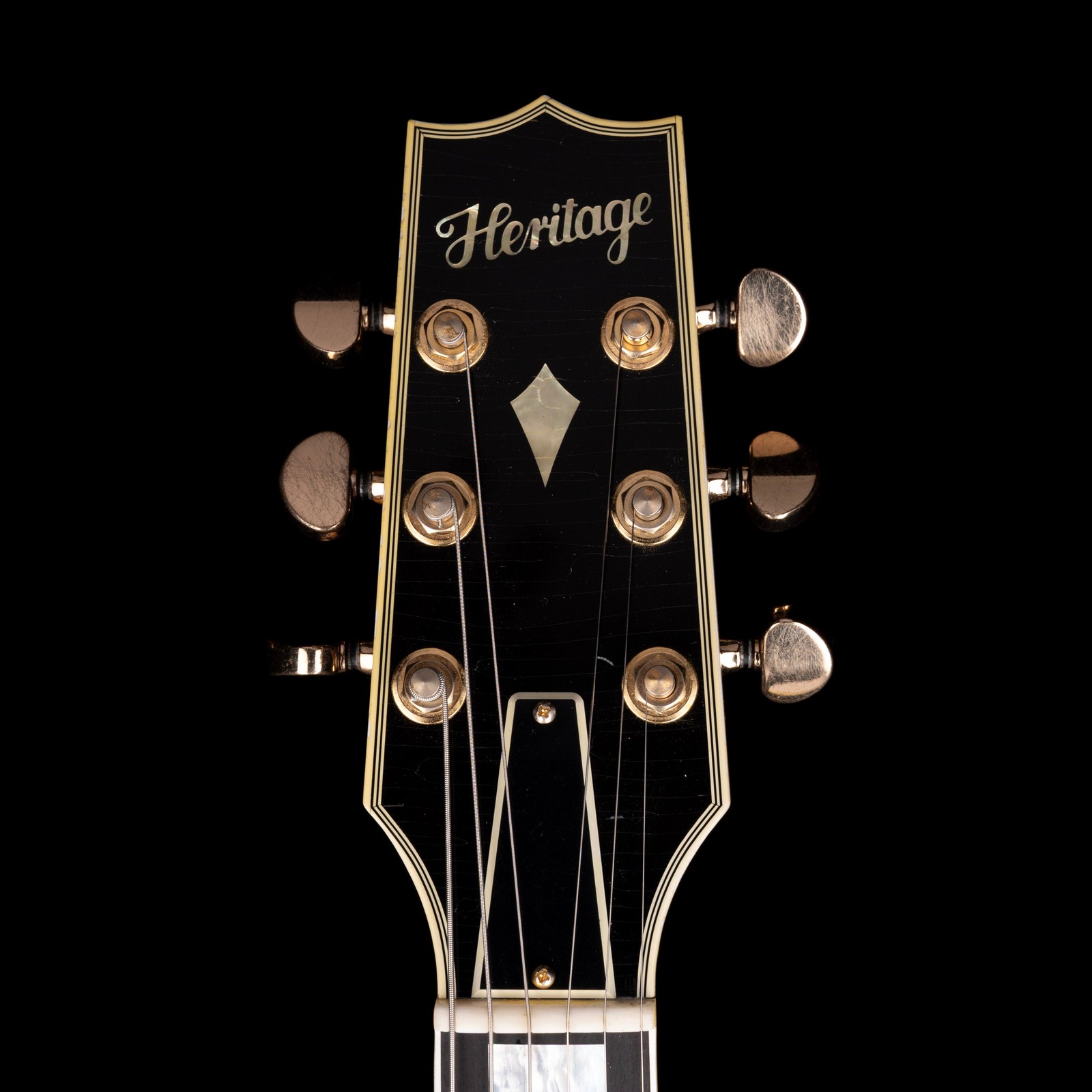 Heritage Custom Shop Core Collection H-157 Mahogany Top Artisan Aged Ebony with