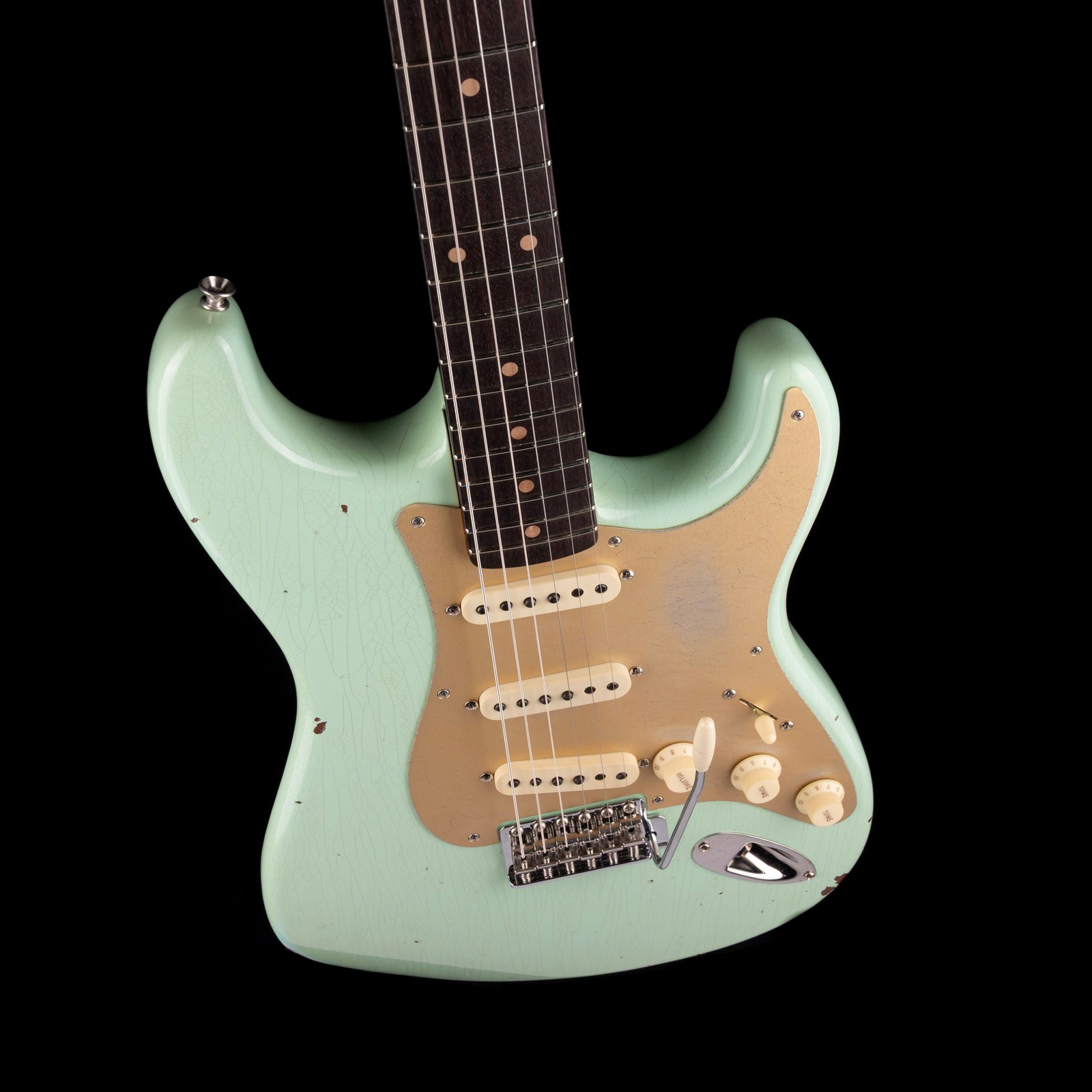 Fender Custom Shop Roasted 1960 Stratocaster Relic Birdseye Maple Aged Surf