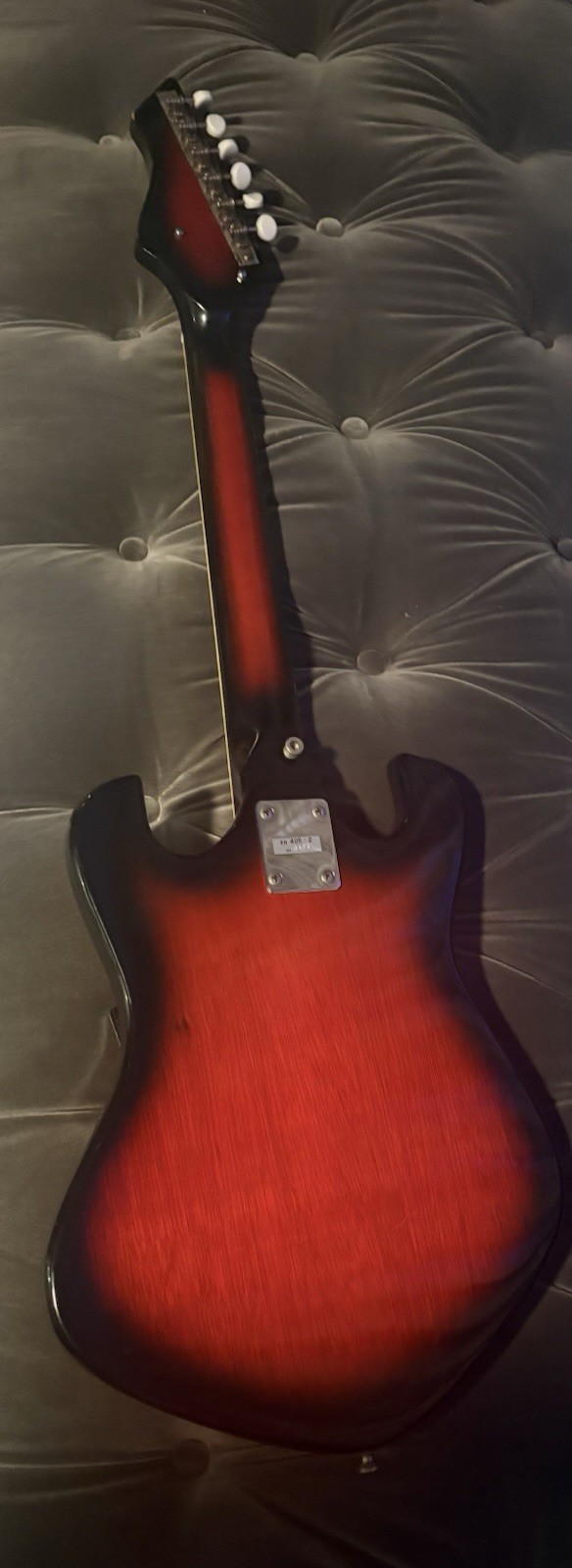 Vintage Norma EG 405-2 Electric Guitar – Red Sunburst