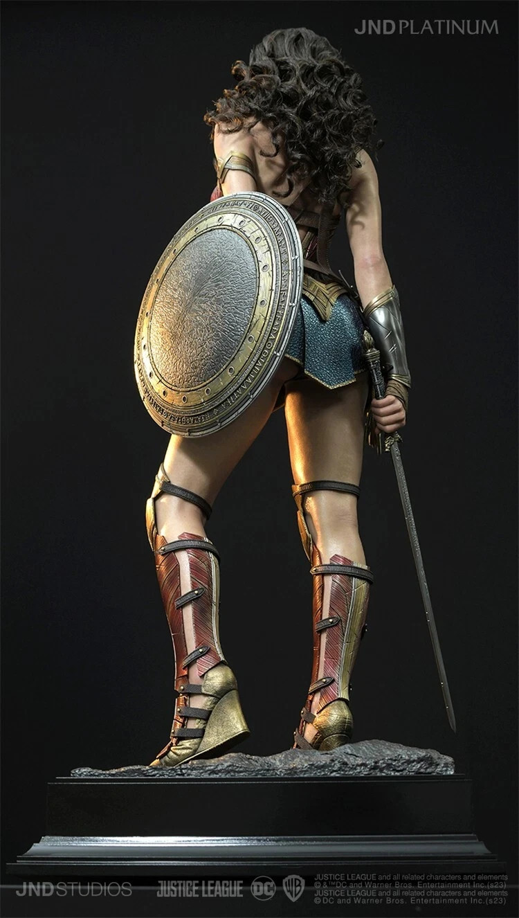 US Seller**READ**JND Studios Platinum Wonder Woman 1/3 Scale Statue