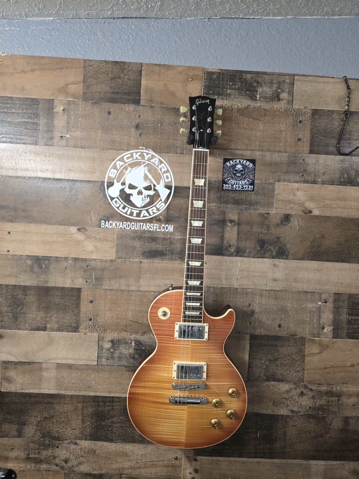 2005 Gibson 50’s Les Paul Standard AAA Flame Top W/ Ohsc 9.2 Lb
