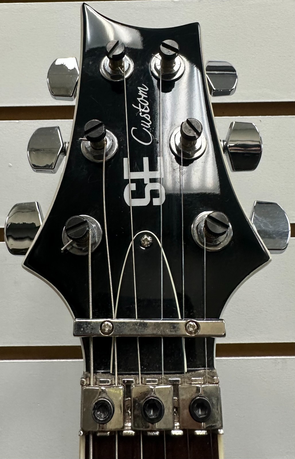 PRS SE Custom 24 Charcoal Burst Quilt Electric Guitar – (READ DESCRIPTION)