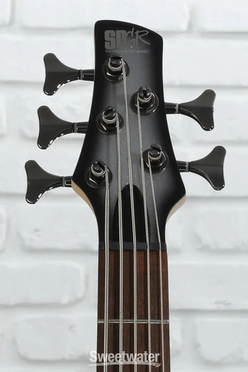 Ibanez Standard SR305E Bass Guitar – Metallic Silver Sunburst