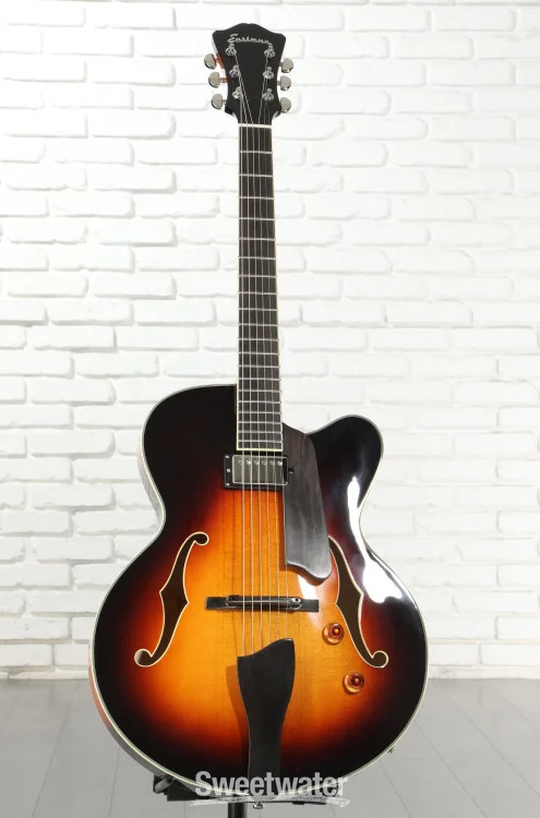 Eastman Guitars AR503CE Archtop Hollowbody Electric Guitar – Sunburst