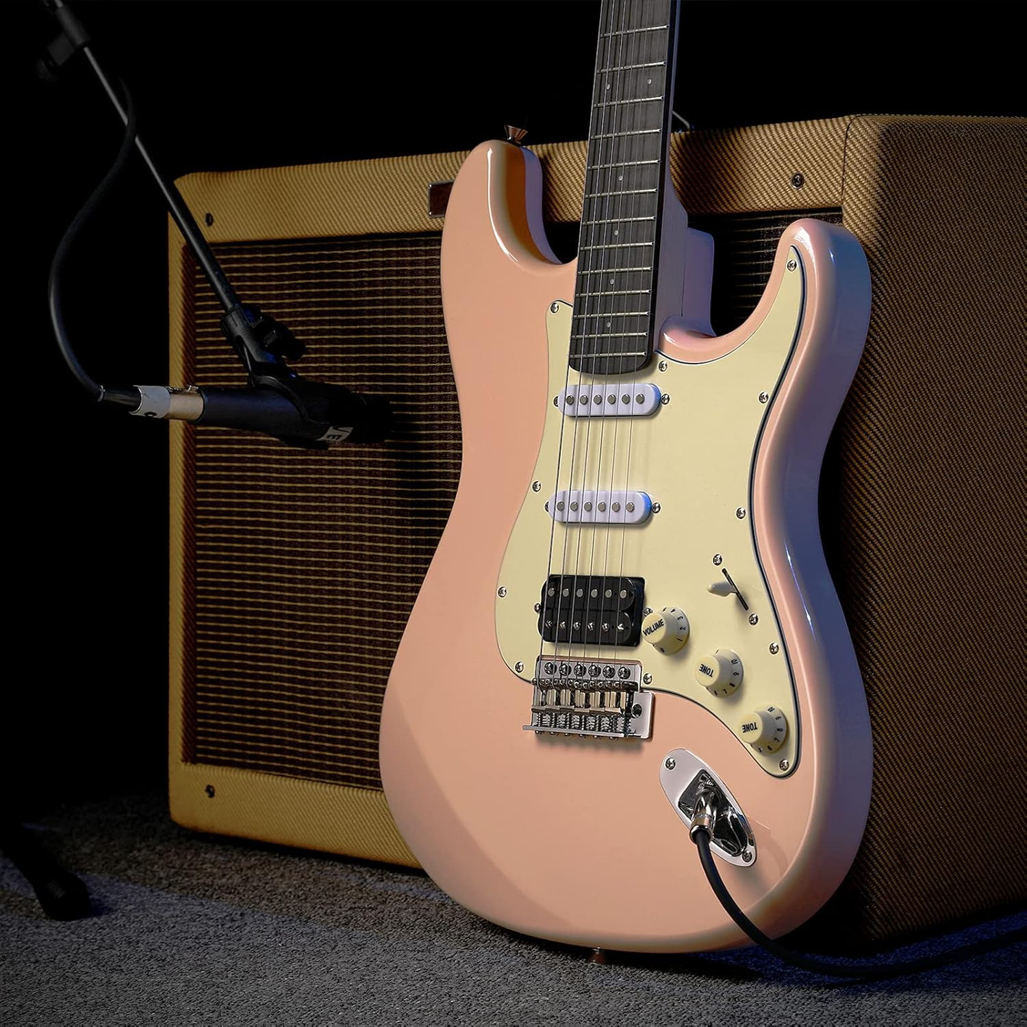 39 Inch Electric Guitar, Designer Series DST-200 Stylish Solid Body Electric Gui