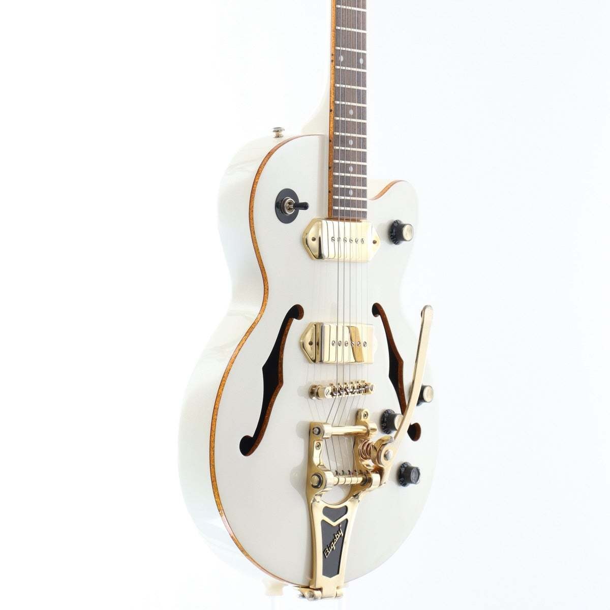 Epiphone Wildkat Royale Bigsby Pearl White Limited Edition Semi-Hollow Guitar