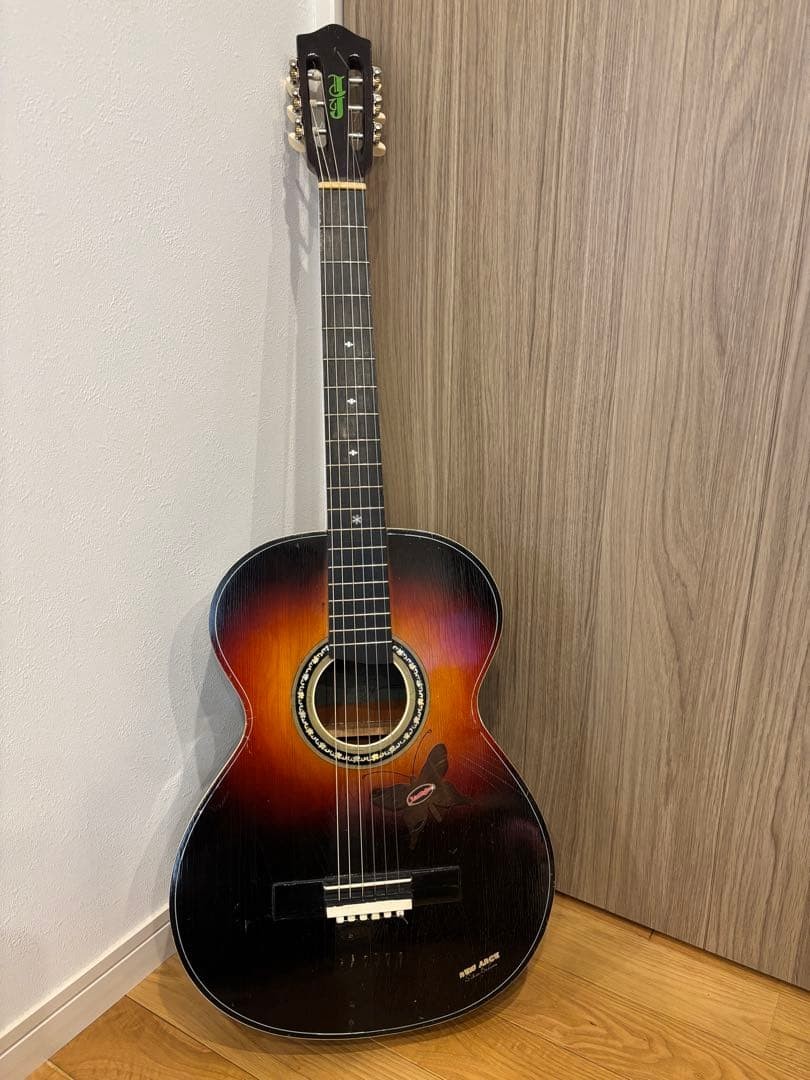 YASUMA Iron nylon dual-purpose guitar new ance made in 1963