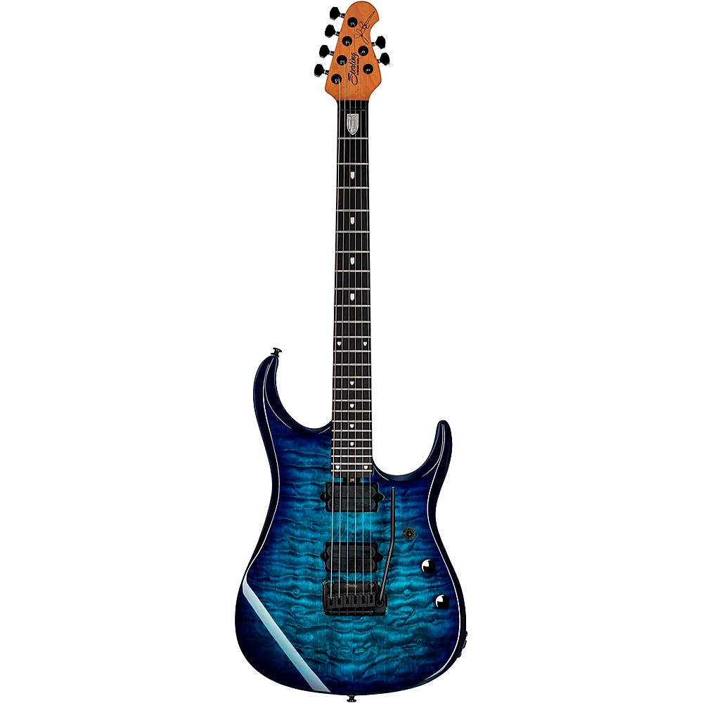 Sterling JP150D John Petrucci Signature wDiMarzio Pups Guitar Cerulean Paradise