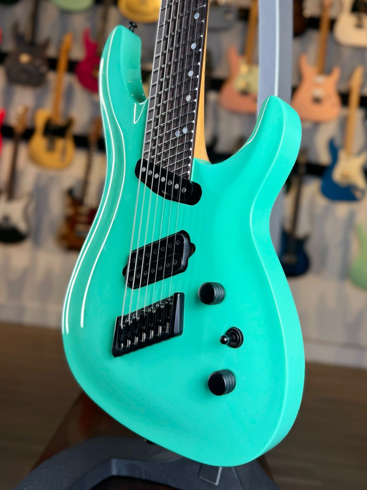 Ormsby Guitars SX GTR 7 String – Seafoam – Multiscale – Extended Range