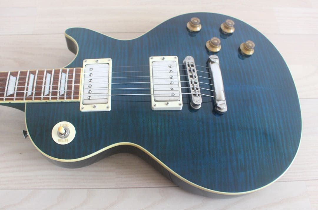 Burny LSD Les Paul Tiger Eye Maple Fernandes Burny Safe packing!