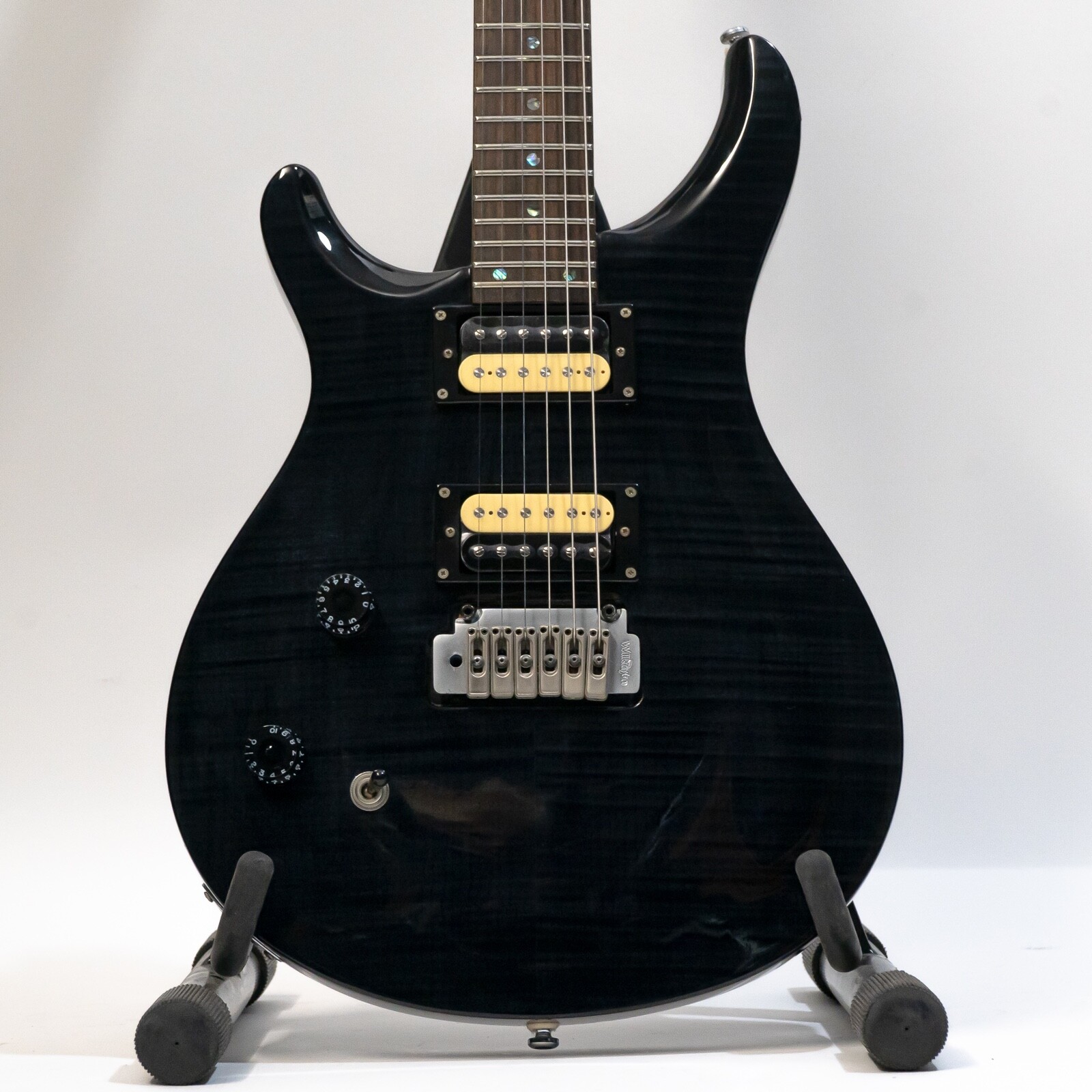 2012 Tokai LG50Q Electric Guitar – Lefty – Transparent Black