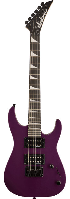 Jackson JS Series Dinky Minion JS1X Double Cutaway Electric Guitar, Pavo Purple