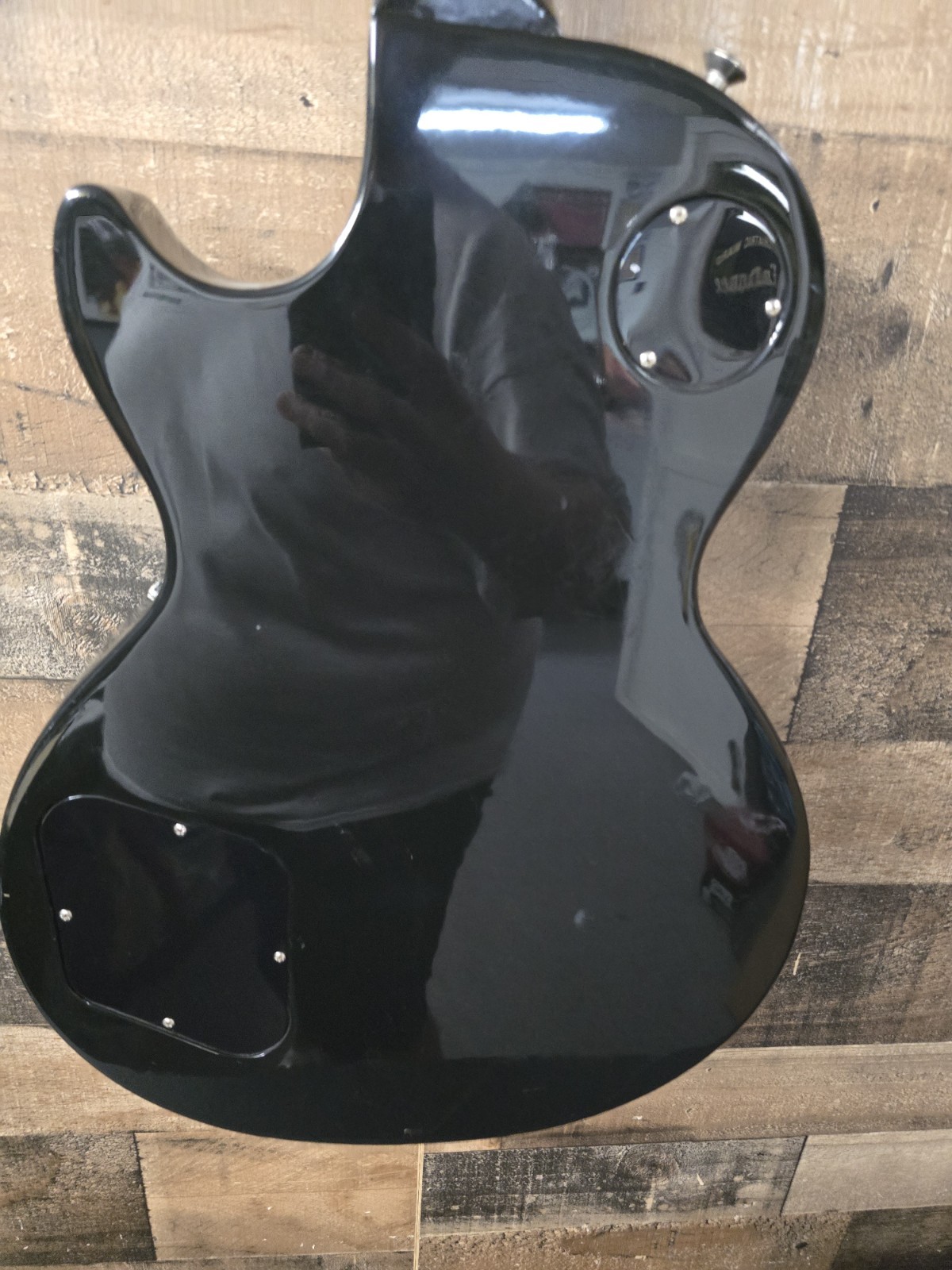 2012 Gibson Les Paul Classic Custom Ebony W/Ohsc. 9.5 Lb